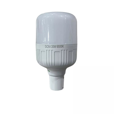 Bombillo Recargable Con Panel Solar L20