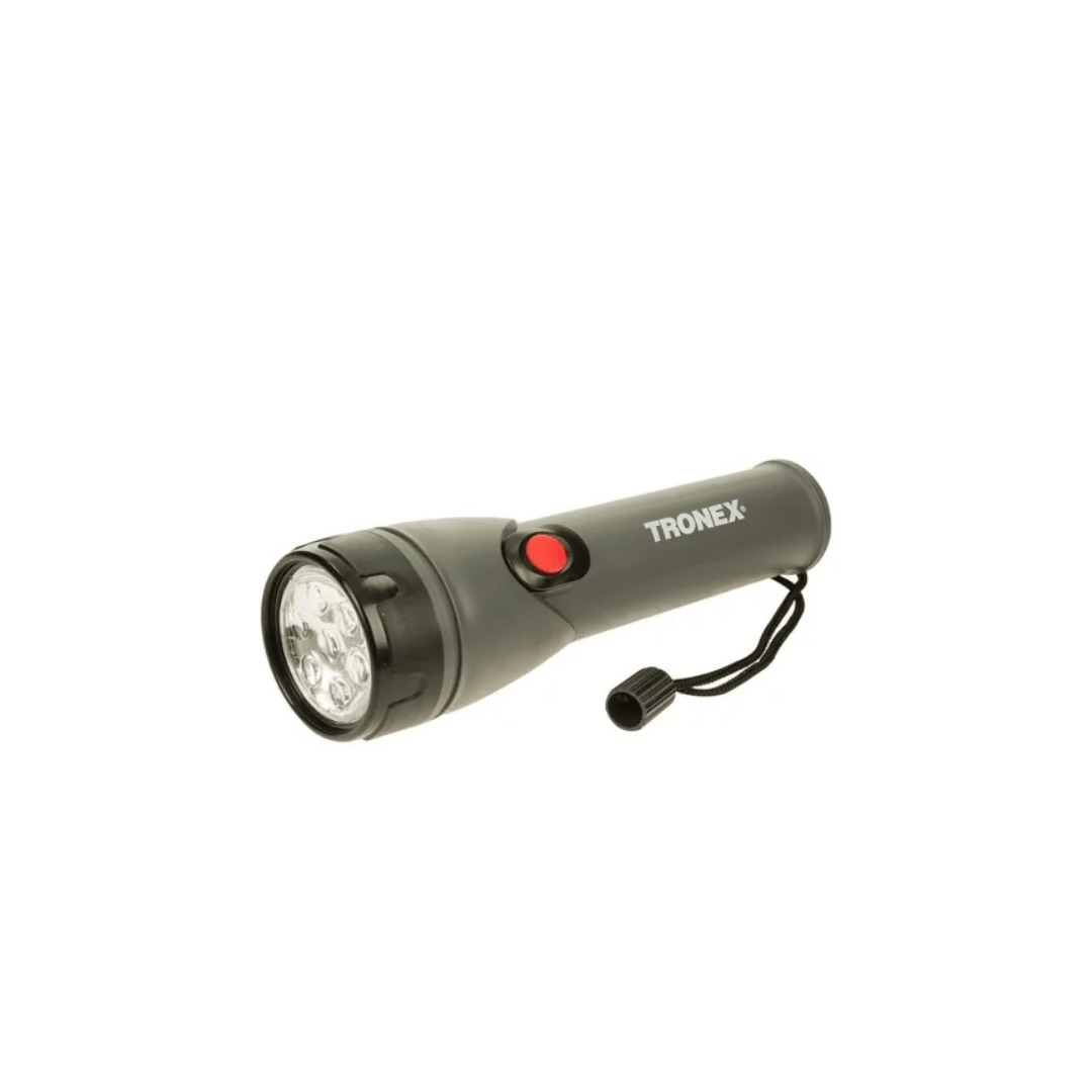 LINTERNA LED PILAS AA GRIS TRONEX PEQUENA