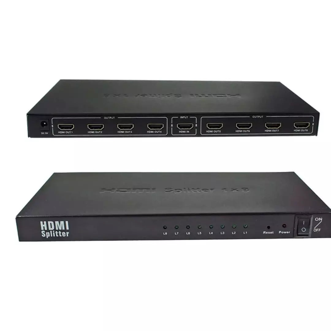 Multiplicador De Puertos HDMI LJ-17SPLITTER1*8