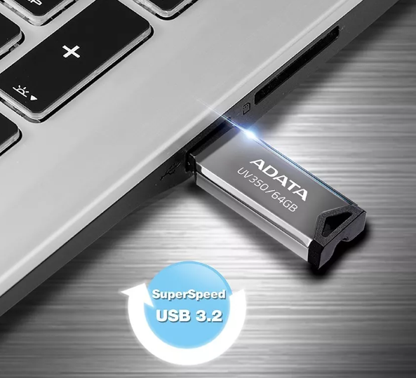 Memoria USB Adata UV 350 de 64 Gb