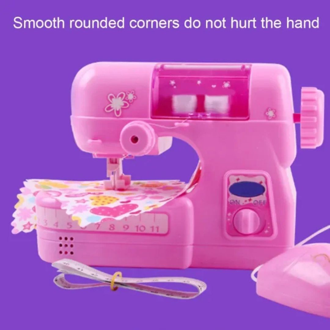 MAQUINA DE COSER INFANTIL ¡CREA, DISEÑA Y DIVIÉRTETE COMO UNA VERDADERA DISEÑADORA!YH178-1 MUNBE
