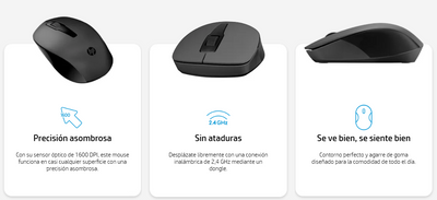 Mouse inalámbrico HP
