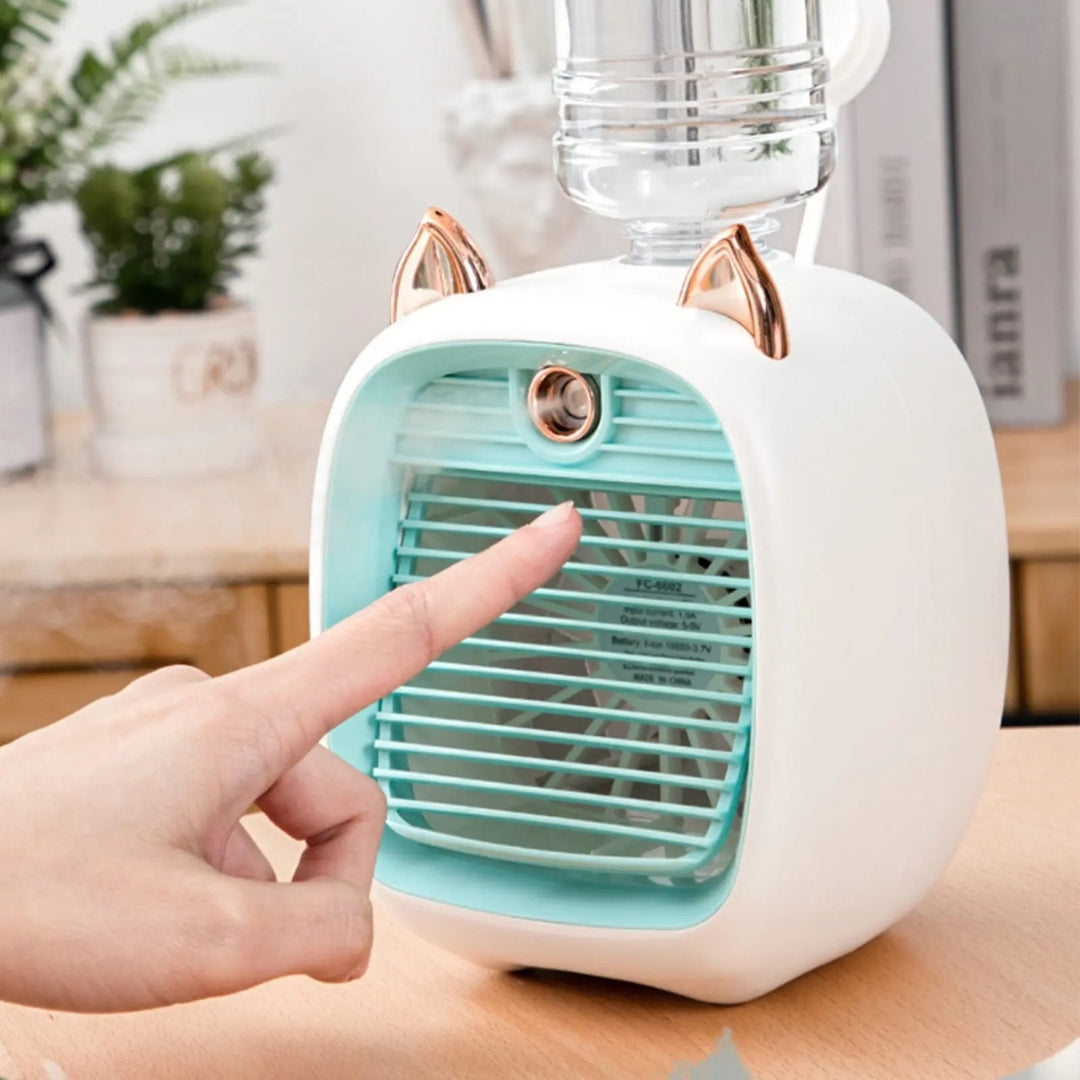 Mini Ventilador Portatil Con Difusor De Aromas MVD001