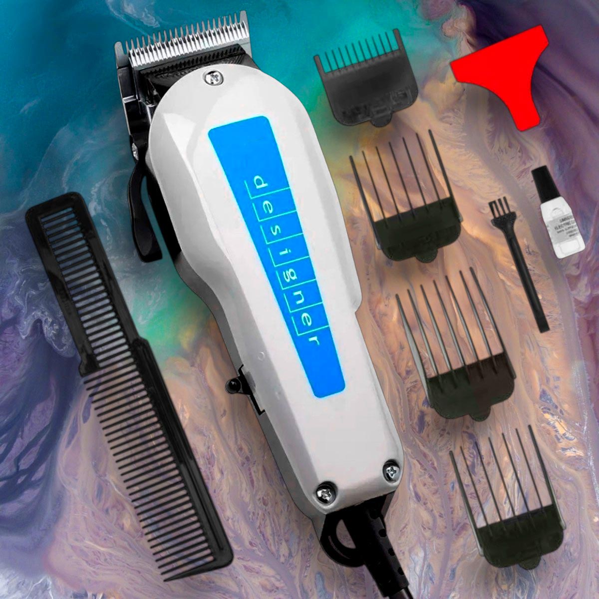 Maquina Designer Profesional Motilar Afeitar Barberia tipo Wahl