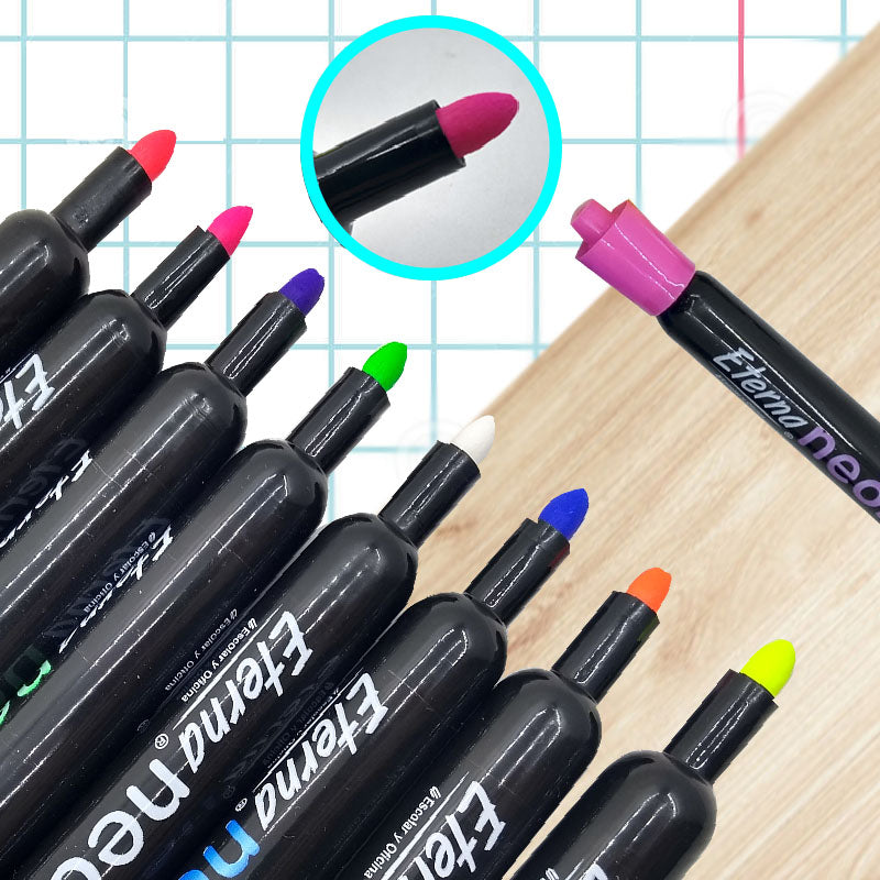 Marcadores Vinilo Colores Neón X 8  RF480