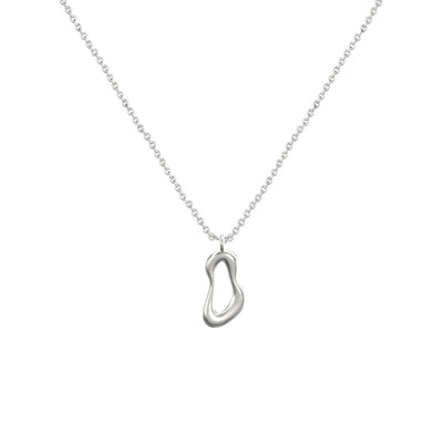 Cadena Con Dije Baño De Oro Collar Inicial Letra Colgante CBF01