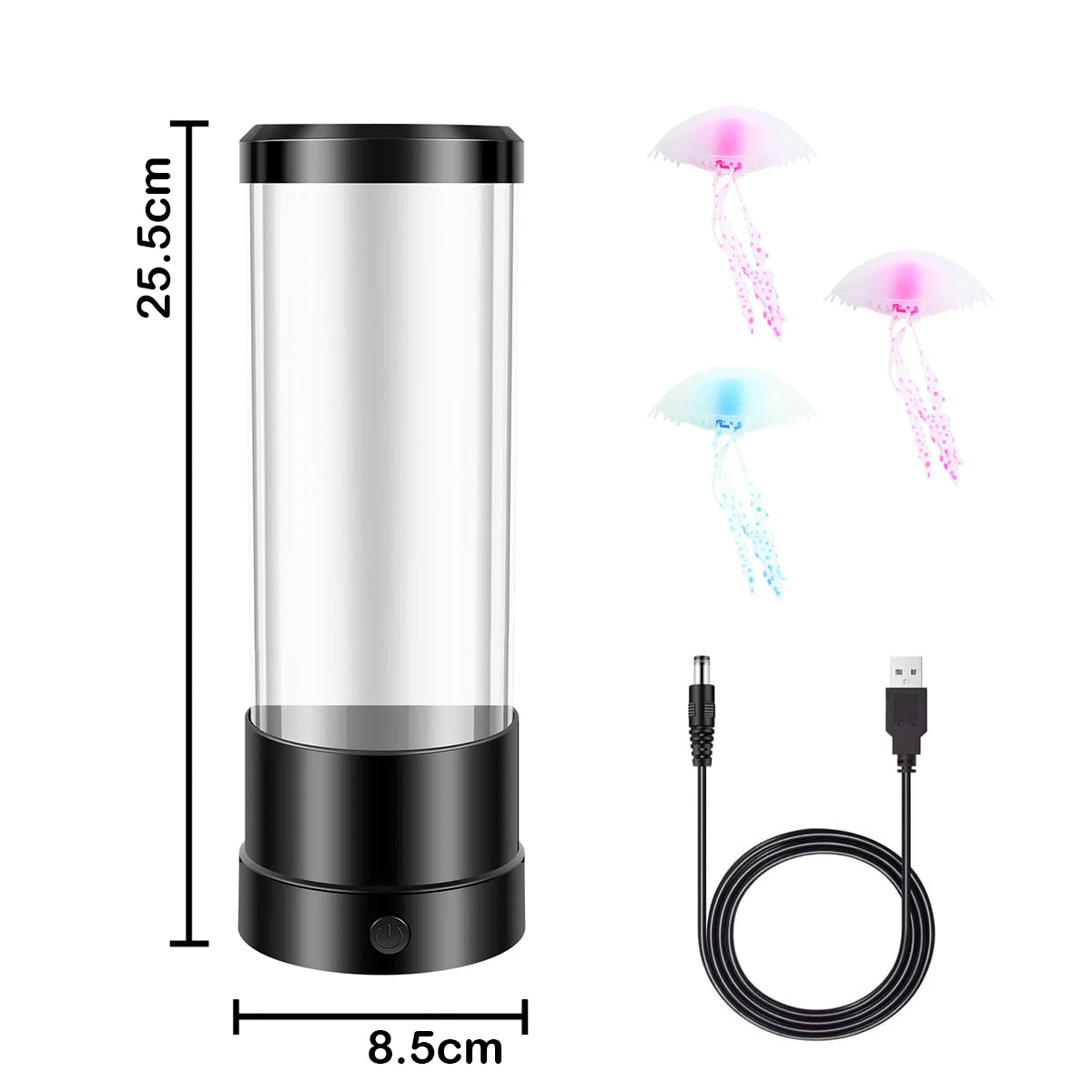 Lámpara LED Medusas Multicolor Decorativa Lava Acuario 7262-6