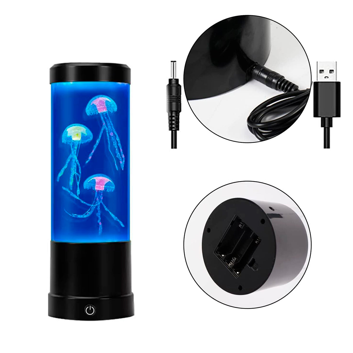 Lámpara LED Medusas Multicolor Decorativa Lava Acuario 7262-6