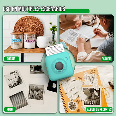 Mini Impresora Portátil térmica inalámbrica Bluetooth X3