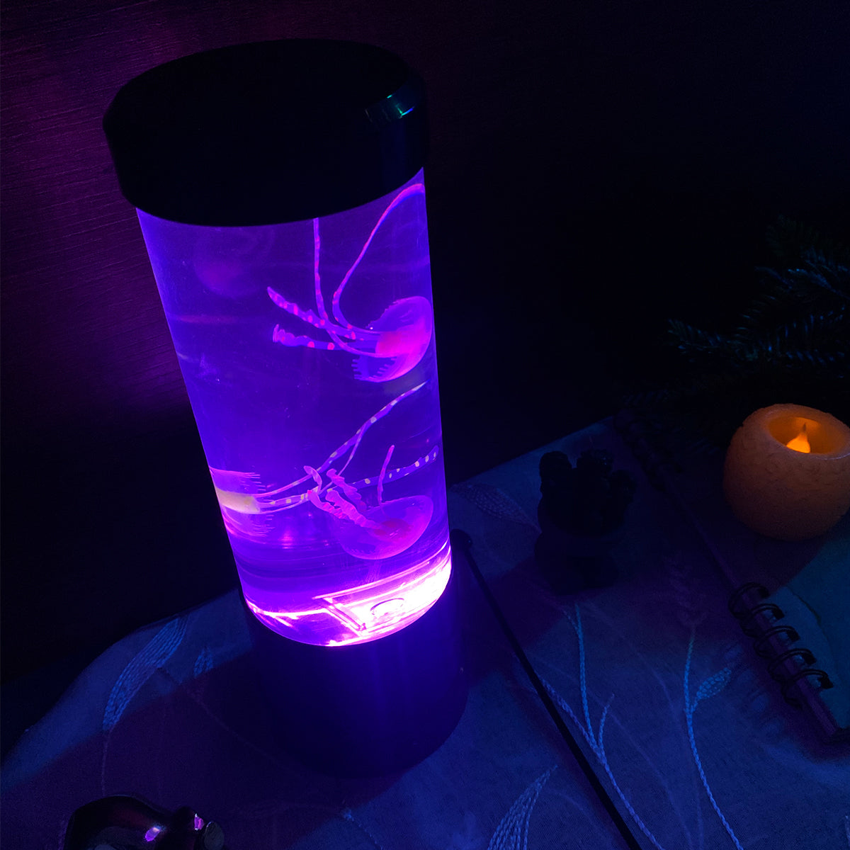 Lámpara LED Medusas Multicolor Decorativa Lava Acuario 7262-6
