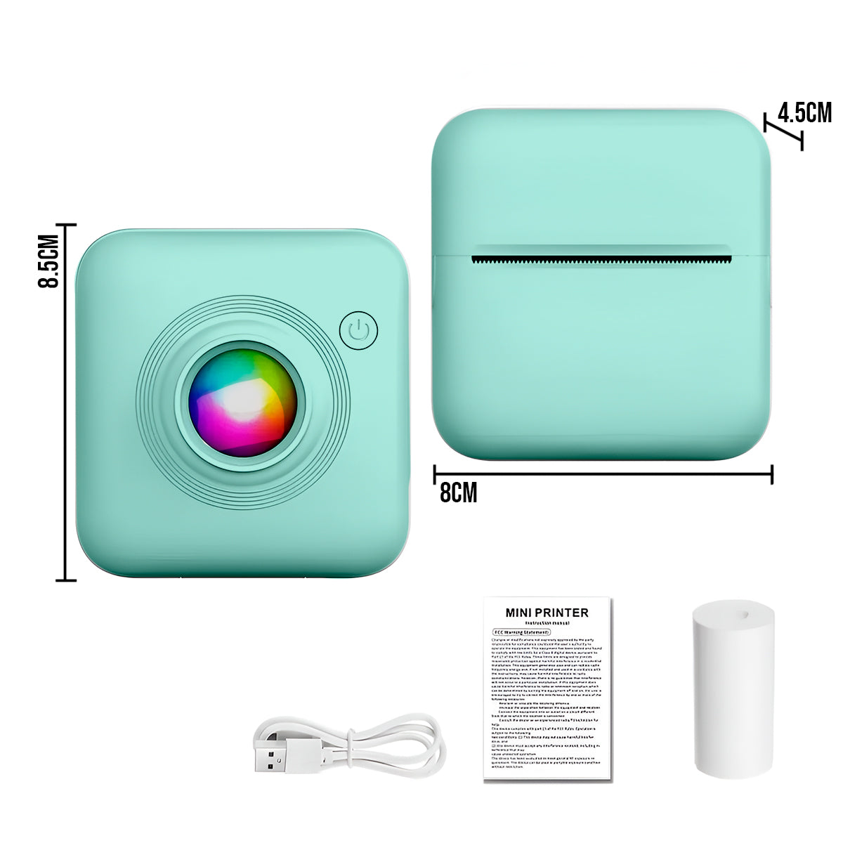 Mini Impresora Portátil térmica inalámbrica Bluetooth X3