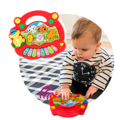 Mini Piano Didáctico Animales Granja Musicales Juguete Infantil MG16464