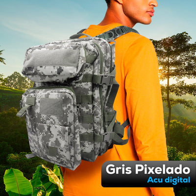 Morral Militar 40 Litros Bolso Táctico Supervivencia Camping E456