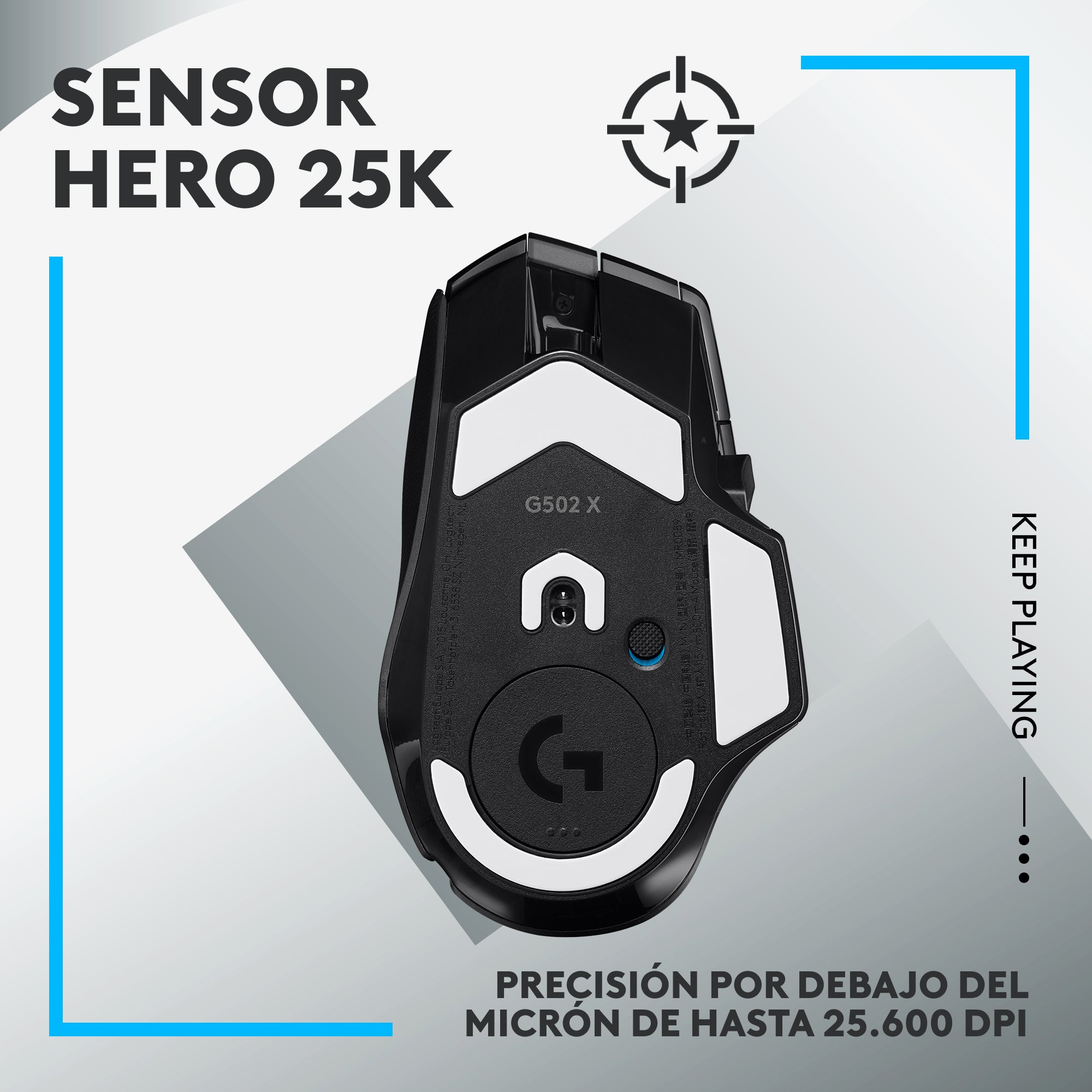 Mouse G502X Lightspeed + PAD G640 Edicion Especial