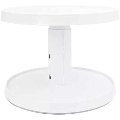 Organizador de cocina con doble bandeja giratorio ajustable