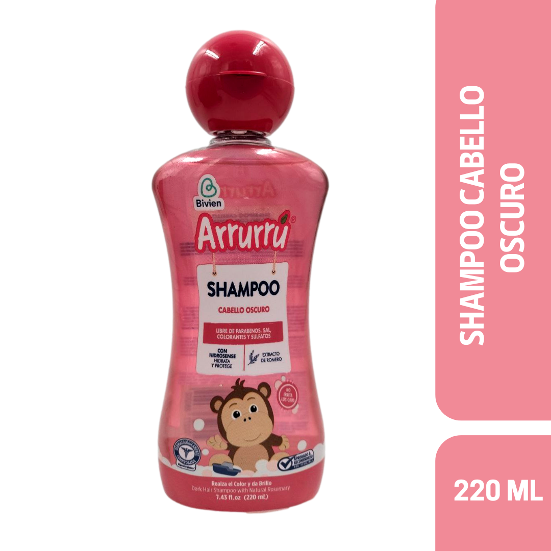 SHAMPOO CABELLO OSCURO X220ML AAB194 ARRURRÚ