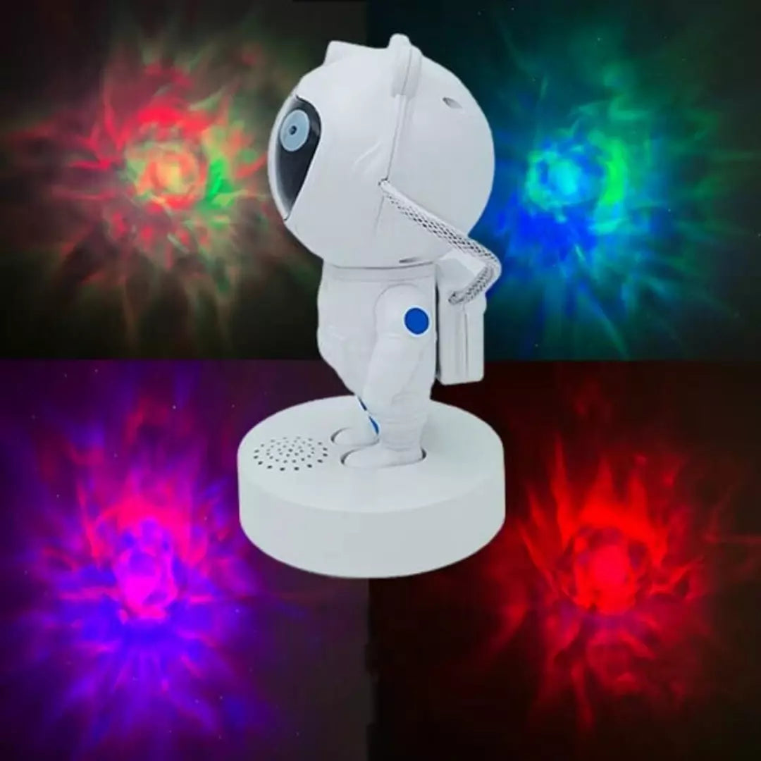 Astronauta Lampara De Proyección Con Parlante Bluetooth MXS-018