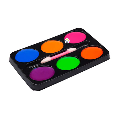 Peluca Afro Crespo y Pinta Caritas Maquillaje Halloween AFR0771