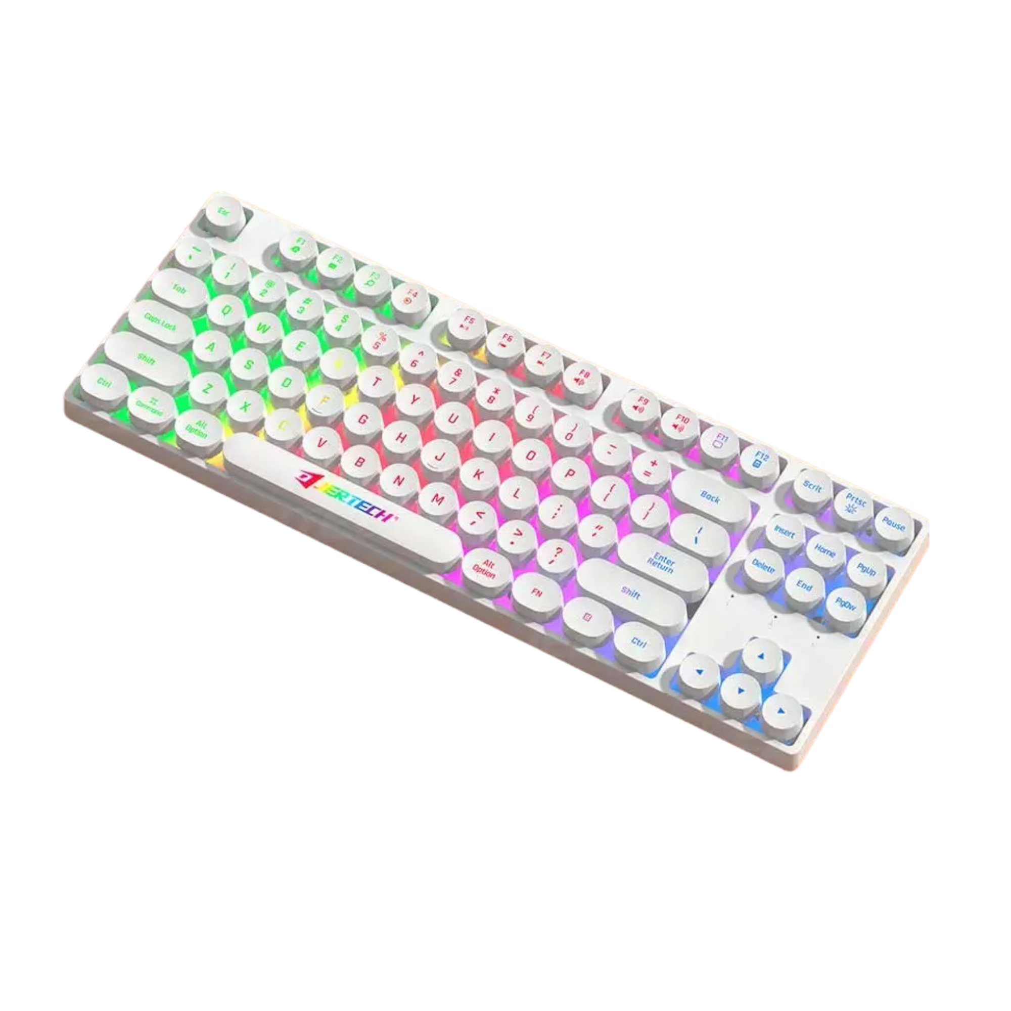 Teclado Gamer Alambrico Retroiluminación DK600A