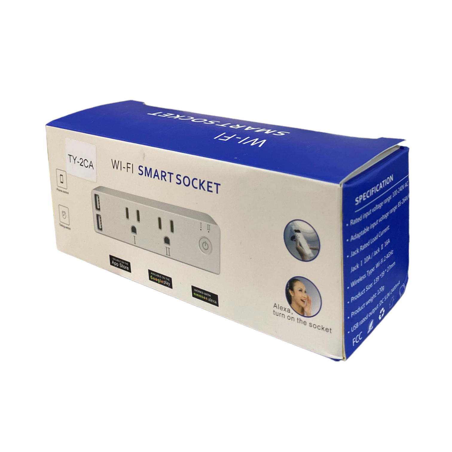 Toma Corriente Inteligente Tuya Smart TY-2CA ¡Envio Gratis!