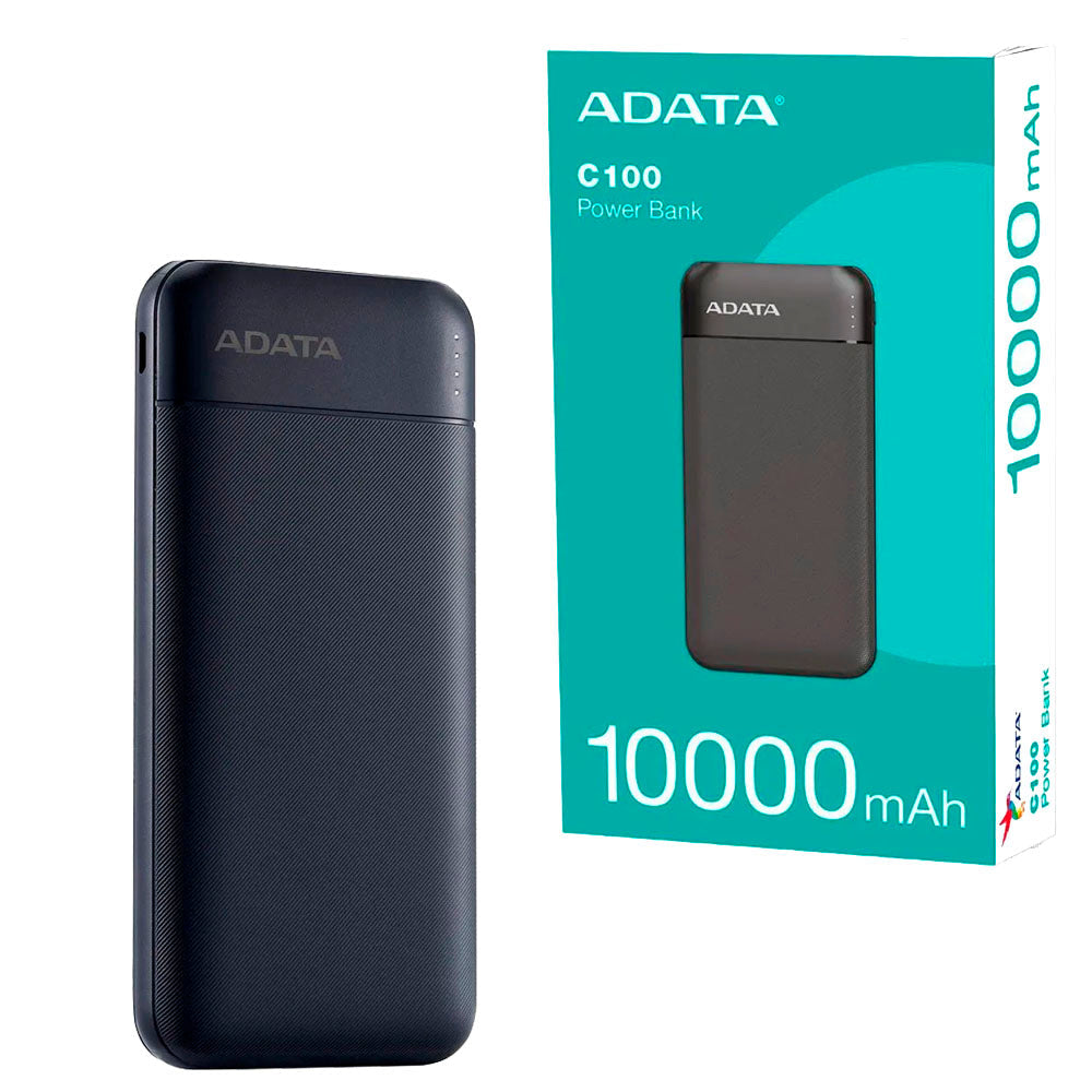 Power Bank ADATA C100 10000mhA Negro