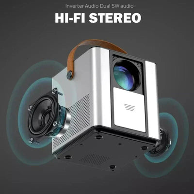 Proyector Led smart en cubo video Beam de 3800lm hd con wifi