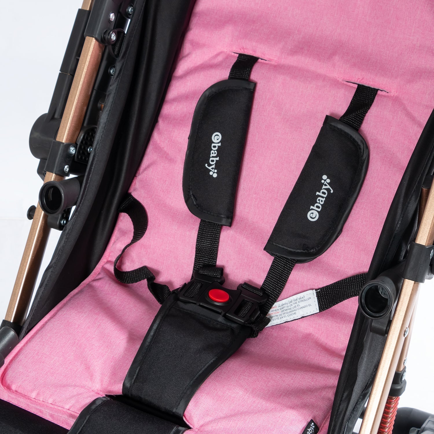 COCHE MALETA RUDI GRIS EB119 EBABY