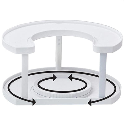 Dispensador Circular Rotatorio Multifuncional Con 2 Niveles