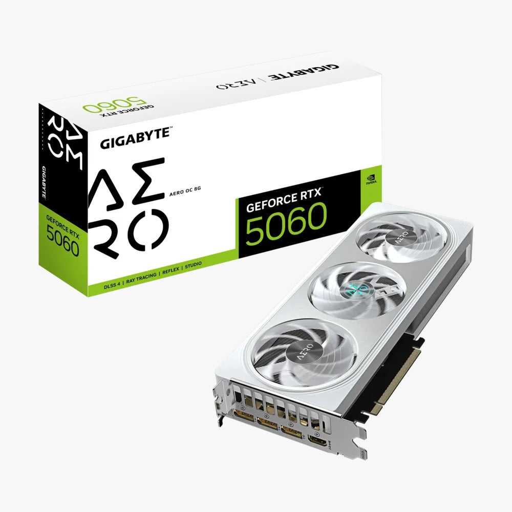 GeForce RTX™️ 5060 AERO OC 8G: La Musa Digital para Creativos y Gamers