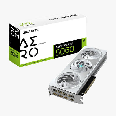GeForce RTX™️ 5060 AERO OC 8G: La Musa Digital para Creativos y Gamers