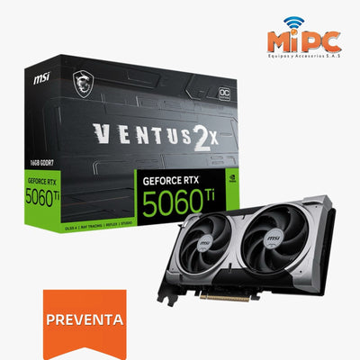 PC Ryzen 7 8700F + Tarjeta de Video RTX 5060 Ti de 16 Gb