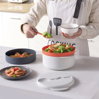 Contenedor De Alimentos Para Microondas T23215-24