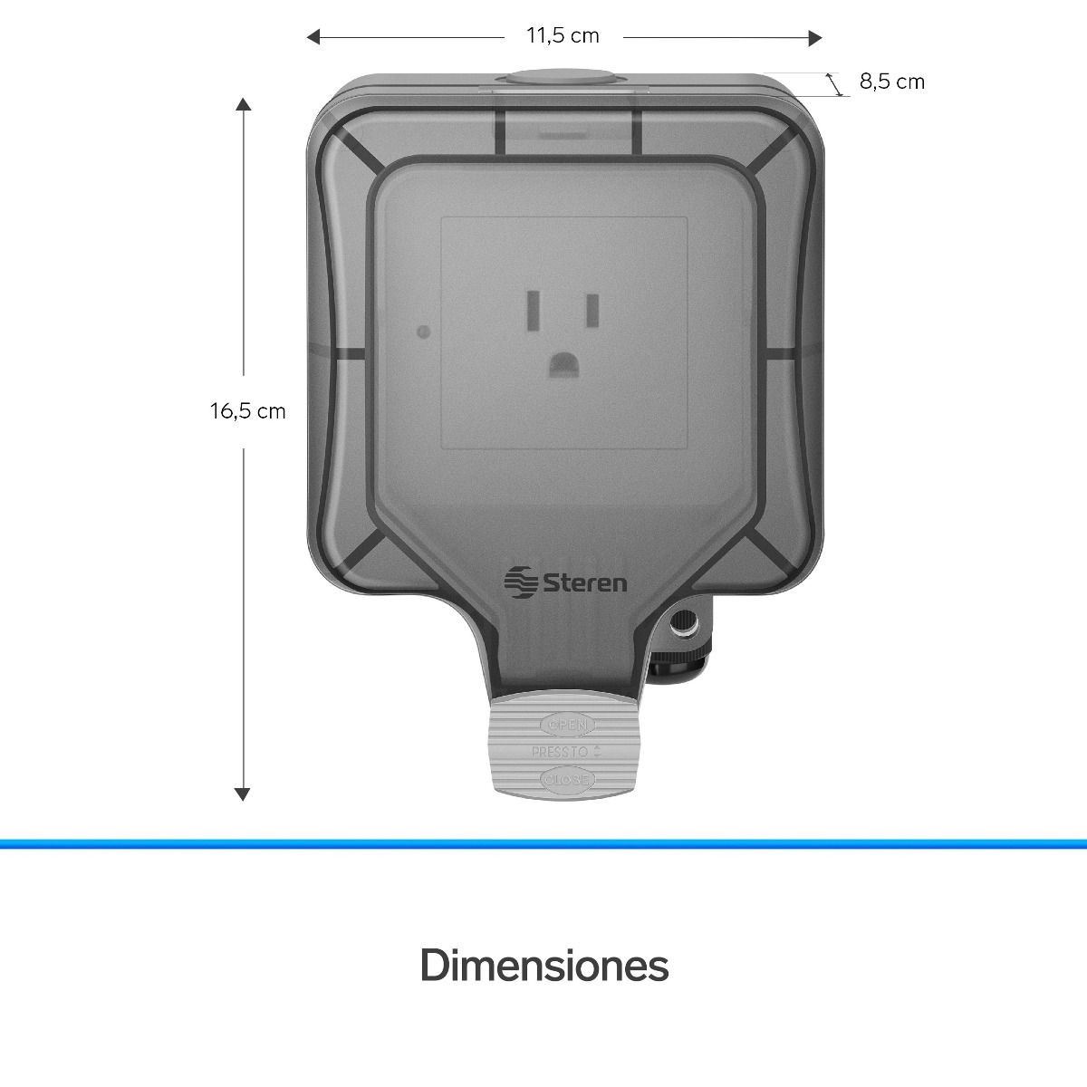 Conector Inteligente Wifi Para Exterior SHOME-105