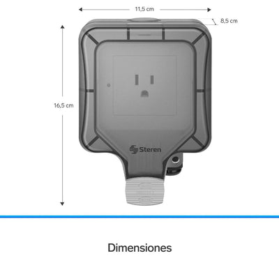 Conector Inteligente Wifi Para Exterior SHOME-105