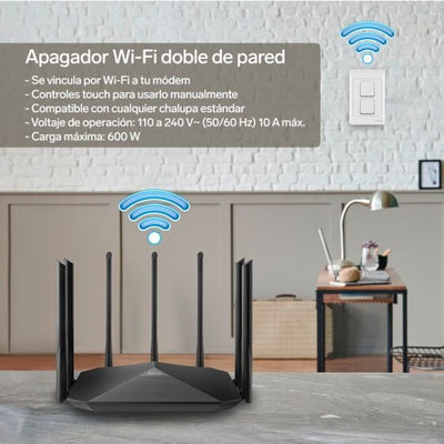 Doble Apagador Wifi SHOME-116