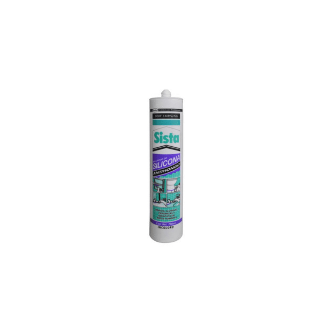 SILICONA TUBO SISTA TRANSPARENTE 280ML
