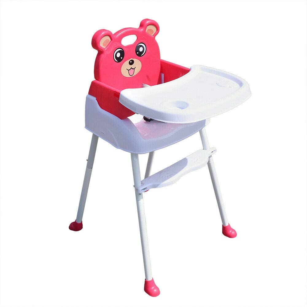 SILLA COMEDOR 002 BABY KAYS ROSADO