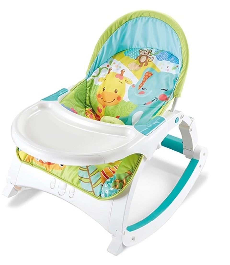 SILLA MECEDORA VIBRADORA 6808 MUNBE AZUL