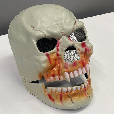 Máscara Calavera Mandíbula Móvil Halloween Disfraz OF-1464
