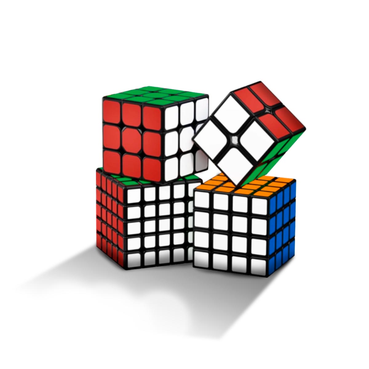 Set X4 Cubo Rubik Engranaje Habilidad Rompecabezas EQY525