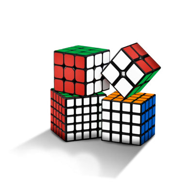 Set X4 Cubo Rubik Engranaje Habilidad Rompecabezas EQY525