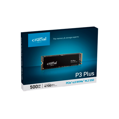 Solido Crucial P3 Plus 500GB NVMe