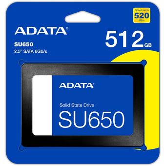 Solido SSD ADATA 512 Gigas