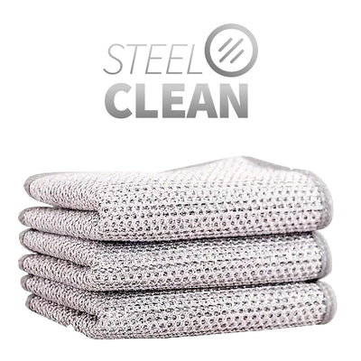 Steel Clean™ - Paño Metalico Multiusos