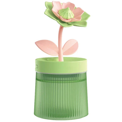 Humidificador USB con forma de flor para el hogar, la oficina y la residencia estudiantil