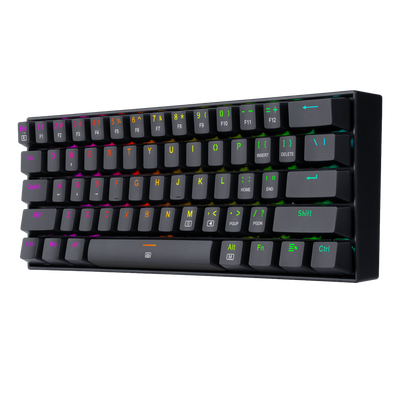 Teclado Mecanico 60% Dragonborn K630 Redragon Negro RGB