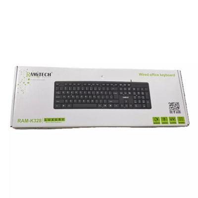 Teclado Alámbrico Con Teclado Numérico Ramitech RAM-K328