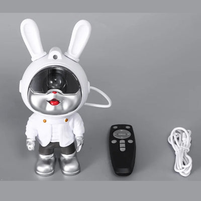 Lámpara De Proyección Led Conejo Astronauta JN2309