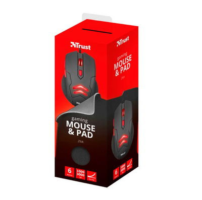 MOUSE & PAD TRUST - COMBO  GAMING
