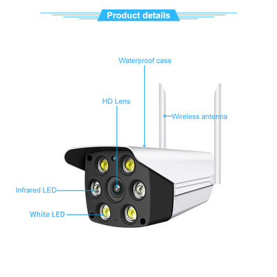 Cámara Wifi Exterior V380 Pro V587 ¡Envio Gratis!